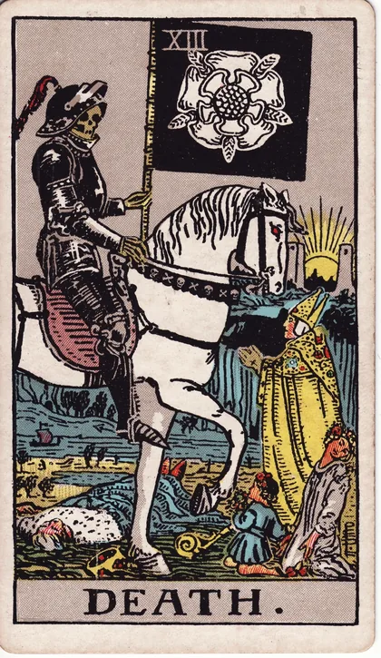 Cartea de tarot Moartea