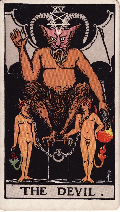 Cartea de tarot Diavolul