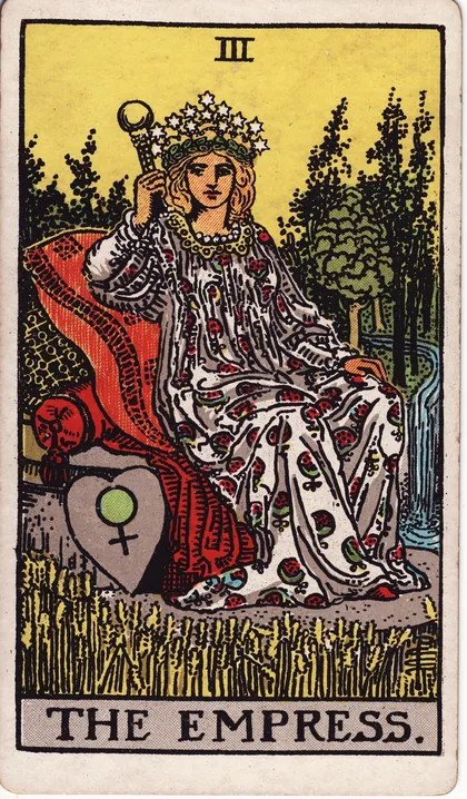 Cartea de tarot Împărăteasa