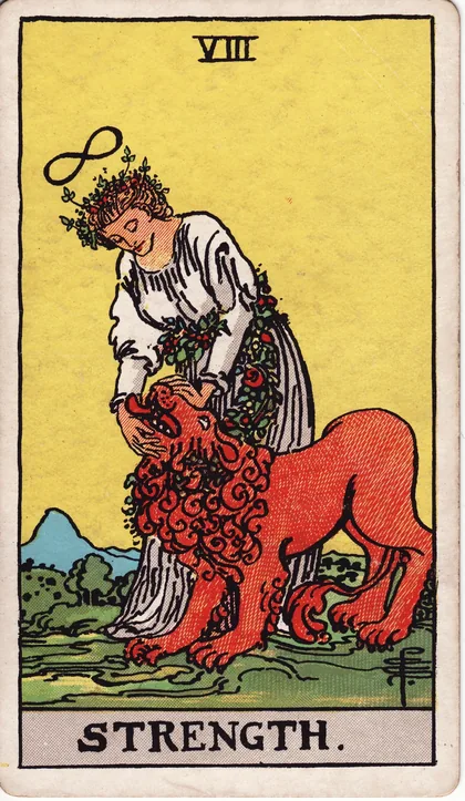 Cartea de tarot Forța