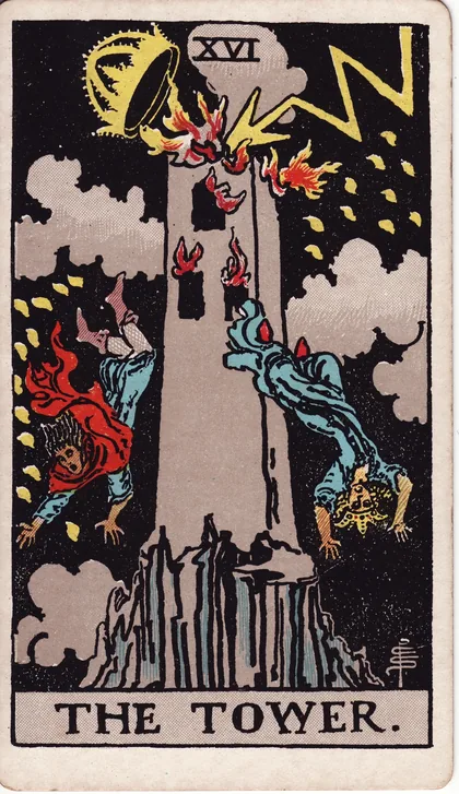Cartea de tarot Turnul